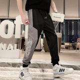 CHH Chrome Heart CHH Spring/Summer Stitching Casual Trousers for Men and Women Ankle Banded Pants