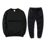 Fear Of God Fog Essentials Hoodie & Sweatpant 2 Piece Set For Men And Women
