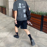 Cavempt Ce Life Cave @ MPT C.E Reflective Portrait Dot Print Men's and Women's Short Sleeve