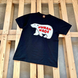 Human Made T-Shirt Slub Cotton Trendy Loose Couple Short Sleeve