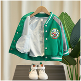 Toddler Boys Jackets Ultraman Children's Clothing Boys' Baseball Jacket