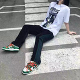 Cavempt Ce Life Cav @ Empt Abstract Pure Cotton Men and Women Couple T-shirt Short Sleeve