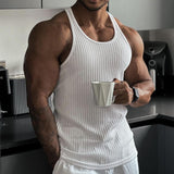 Man Tanks Summer Sports Slim-Fitting Vest Men