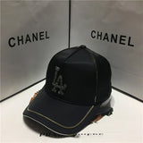 Dogers Baseball Cap Four Seasons Leisure Peaked Cap Fashion Diamond Hat