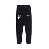 Off White Winter Pants Autumn and Winter Arrow Embroidery Printing Crafts Men's and Women's Casual Trousers