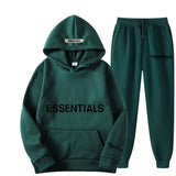 Fear Of God Fog Essentials Hoodie & Sweatpant 2 Piece Set For Men And Women
