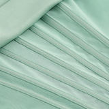 Mariah Carey Dress Sleeveless Dress Sexy Hip Skirt Green High-Elastic Pleated Dress