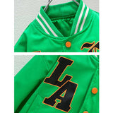 Toddler Boys Jackets Children's Baseball Uniform Spring and Autumn