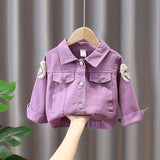 Toddler Girl Jackets Girls Cartoon Coat Children's Autumn Clothing