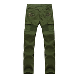 J Shaped Jeans Men's Jeans Motorcycle Style Stretch Skinny Pleated Trendy