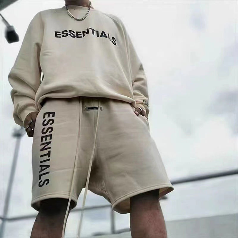 Fog Essentials Shorts Fog Fear Of God Essentials Letter Men's and Women's Sports Shorts Shorts