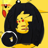 Men And Women Pokemon Pikachu Hoodie Autumn Loose