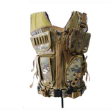 Tactics Style Men's Outdoor Vest Tactical Vest Tactical Vest Multi-Functional Vest Household Equipment Function Training Suit