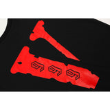 Vlone Summer Printed Loose ShortSleeved Tshirt
