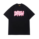 Justin Bieber Drew House T shirt ShortSleeved Tshirt Men and Women Trendy Fog High Street Loose