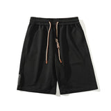Men Shorts Waffle Fitness Running Workout Pants