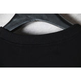 Off White Long Sleeve Round Neck Sweater Autumn And Winter Pattern Crew Neck Pullover Sweatshirt Pieces