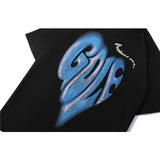 Men T Shirt Summer Casual Tops Love Heart Letter Print Short-Sleeve T-shirt Men round Neck Trend Loose Half Sleeve