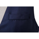 Tuxedo Vests Men Suit Vest Spring Men's Fashion Slim Single Row Three Button Solid Color Gentleman Suit Vest