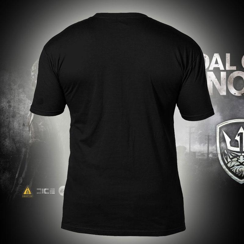 Tactics Style T Shirt for Men Tactical Outdoor Cotton Men's round Neck T-shirt Printing