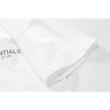 Fog T Shirt Reflective Lapel Polo Short Sleeve Cotton Tshirt Men and Women Lapel Fear Of God