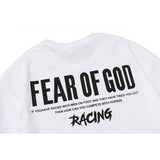 Fog Essentials Tshirts Fear Of God Rock Character Printed Fog Loose Male and Female Couple Short Sleeve T-shirt