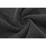 Present Hoodie Cheetah Print Distressed Retro Hooded Sweatshirt