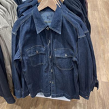 Denim Shirts Denim Long Sleeve Washed