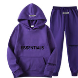 Fear Of God Fog Essentials Hoodie & Sweatpant 2 Piece Set For Men And Women