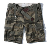 Mens Cargo Shorts Summer Casual Shorts Cotton Loose Camouflage Cargo Pants Men's Youth Straight Men's Pants