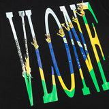 ATL Vlone Hoodie Big V Crew Neck Casual Men and Women Short Sleeve