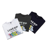 Men T Shirt Summer Casual Tops Men's Clothes Summer Wear Vintage Men's round Neck Short Sleeve Casual Loose Cartoon Dog Printed T-shirt