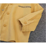 Toddler Boys Jackets Boys' Shirt Autumn Cool Handsome Top