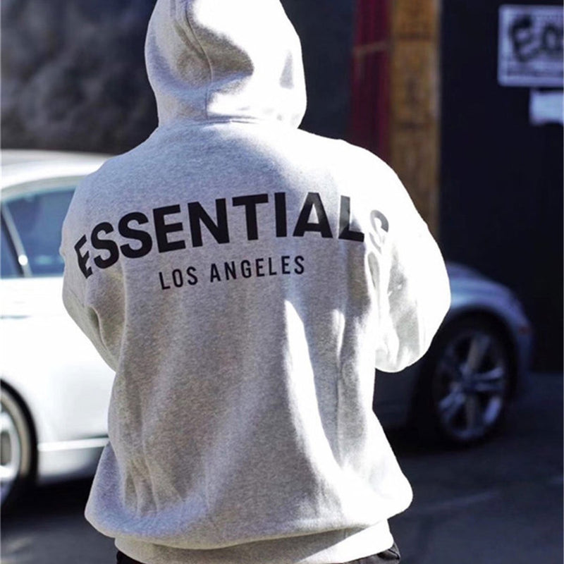 Fog Fear Of God Essentials Hoodie Hoodie Hooded Sweater Men's Loose Trendy Plus Size Retro Sports Casual Fashion Essl