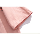 Cartoon Graffiti Short Sleeve T-shirt Men's Summer Loose Printed Top Cotton Half Sleeve T-shirt Tee