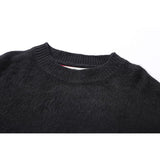 Off White Sweater Ow Knitted Color Arrow Unisex Couple Sweater Plus Size Casual Owt