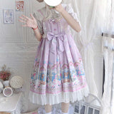 Gothic Lolita Harajuku Style Clothing Fantasy Amusement Park Sling JSK Dress