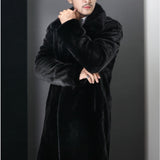 Beaver Coat Men's Fur Coat Autumn and Winter plus Size