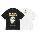 Human Made T-Shirt Slub Cotton Robot Pattern Couple T-shirt