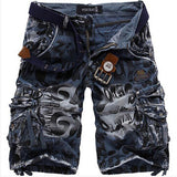 Tactics Style Men Short Cargo Shorts Multi-Pocket Loose Cargo Pants