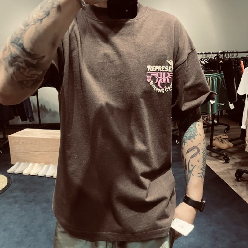 Present Angel T Shirt Printed Fog Short Sleeve T-shirt