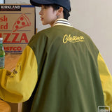 Dodgers Letter Man Jacket Outfit Senior Jackets Varsity Baseball College Coat Spring and Autumn Casual Jacket Coat Men and Women