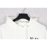 Off White Hoodie Ow Autumn Winter Loose Stitching Arrow Hooded Sweater Unisex Couple Long Sleeve Owt