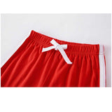 Children Pokemon Pikachu Tshirts & Shorts Short-Sleeved T-shirt Shorts Casual Sports Two-Piece Neutral