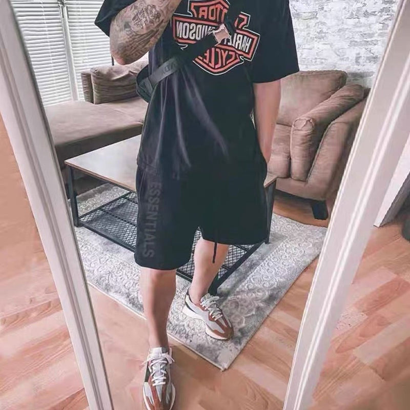 Fog Essentials Shorts Fog Fear Of God Essentials Letter Men's and Women's Sports Shorts Shorts