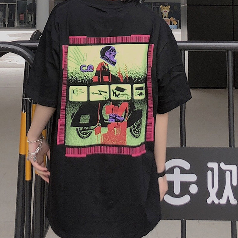 Cavempt Ce Life Cav @ Empt Printed Men's and Women's T-shirt Short Sleeve