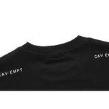 Cavempt Ce Life Cav @ Empt Printed Logo Embroidered Men and Women Short Sleeve