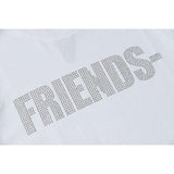 Vlone Men and Women Couple Personality Fashion plus Size Retro Sports Short Sleeve Tshirt