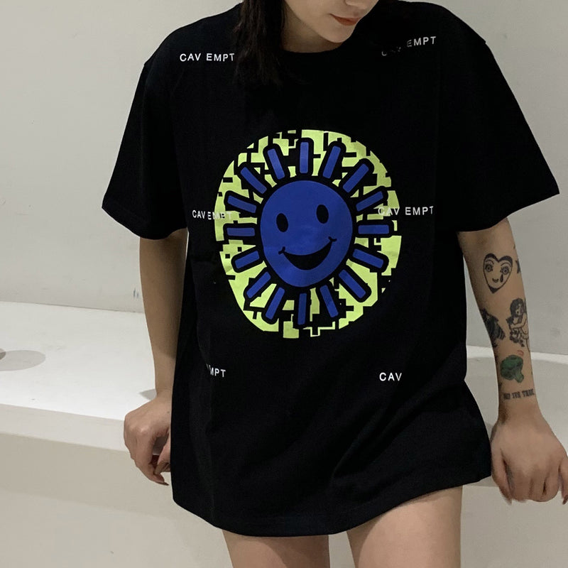Cavempt Ce Life Cav @ Empt C.E Logo Printed Men's and Women's Short-Sleeved T-shirt