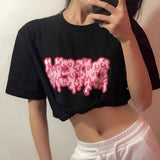 Justin Bieber Drew House T shirt ShortSleeved Tshirt Men and Women Trendy Fog High Street Loose